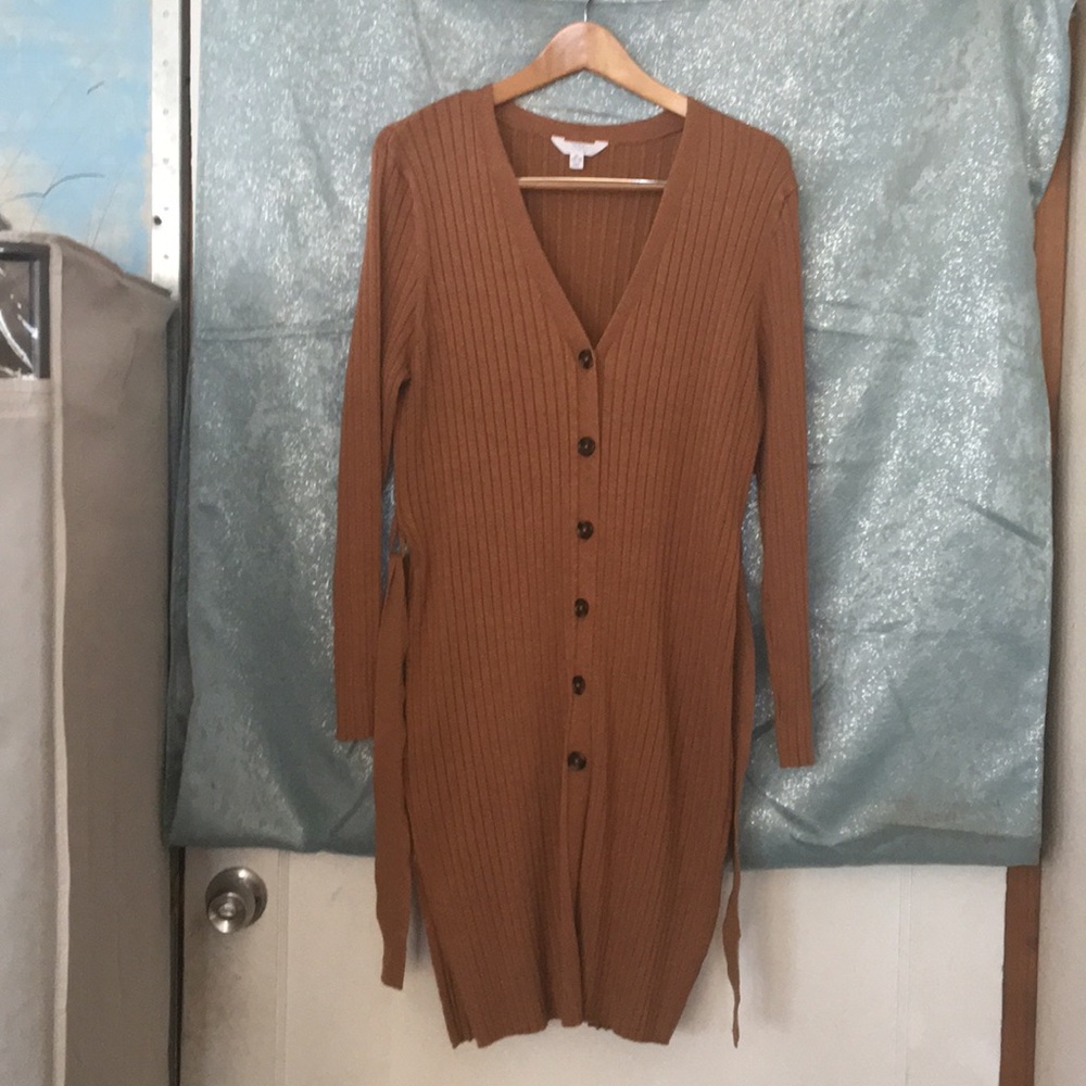 Cinnamon long cardigan